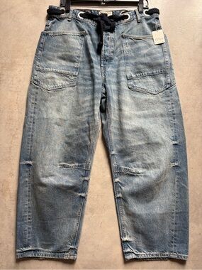 NWT Free People We The Free Moxie Barrel Jeans